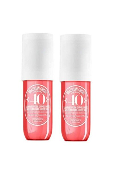 sol de jainero عطر سول دي جانيرو برازيليان كراش 40 للشعر والجسم، 90 مل × 2 (أصلي من سكاي شاين إف زد إي)