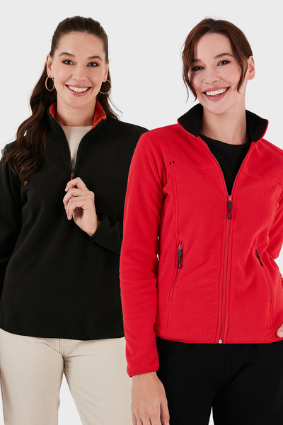 Lela Slim Fit Soft Textured Anti-Pilling Non-Pilling 2-Pack Fleece Polar 590700200S2