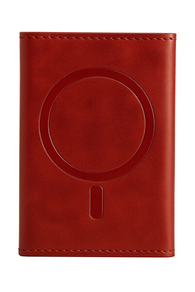 Joko Lvsqvr Tema Magsafe Leather Card Holder (00513) - Red
