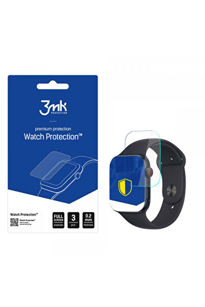 Apple Folie Protectie 3MK Arc pentru Watch SE 40mm Series, Set 3 bucati, Plastic