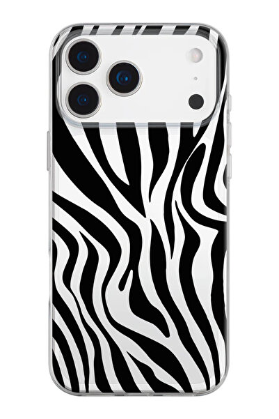 shoptocase حافظة هاتف من السيليكون الشفاف بنمط الحمار الوحشي متوافقة مع هاتف ...