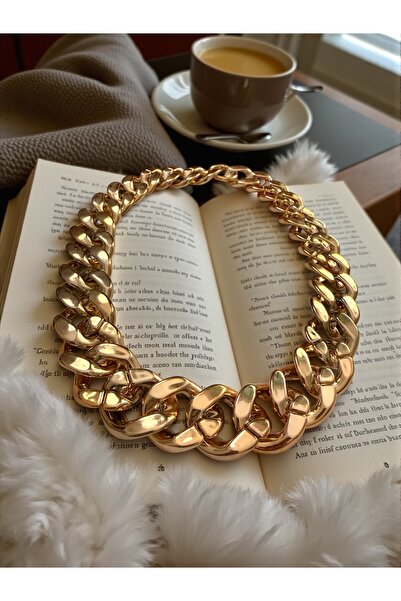 Bo Takı ve Aksesuar Thick chain necklace