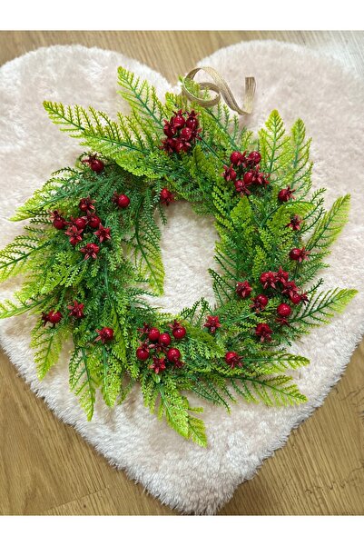 Marrone New Year's Door Ornament Cochineal Wreath