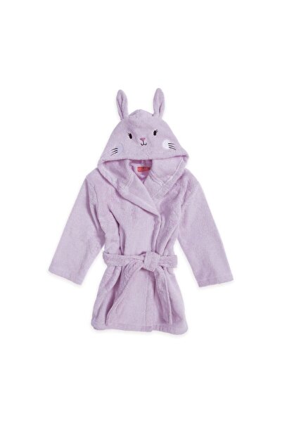 Nef Nef Homeware Halat de baie cu glugă Nef-Nef Mon Petit Jardin Lilac