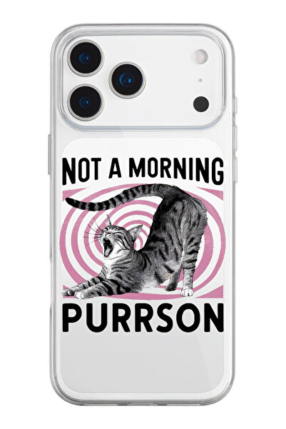 shoptocase حافظة هاتف من السيليكون الشفاف بنمط القط النائم المتوافقة مع هاتف ...