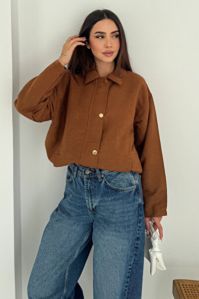 Noa Noa Γυναικείο παλτό με φερμουάρ και χρυσά κουμπιά – Στυλ με διάσταση