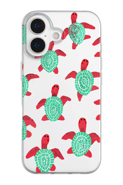 shoptocase حافظة هاتف من السيليكون الشفاف بنمط كاريتا متوافقة مع هاتف iPhone 17