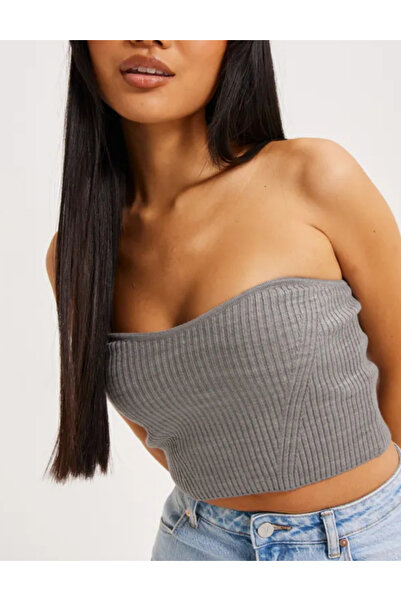 PIECES Top Pieces, gri