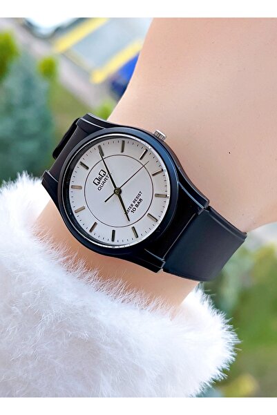 Q&Q 10 Atm Waterproof Women Teen Girls Wrist Watch with Silicone Band