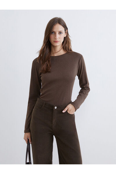 LC Waikiki New Season Crew Neck Women's Bodysuit