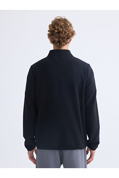 LC Waikiki Hanorac pentru bărbați, cu guler lung, cu mânecă lungă