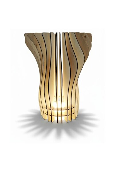 OEM Wave Light Wooden Lamp