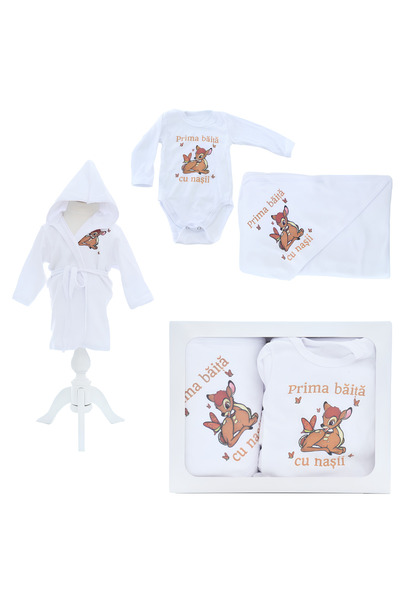 Inovius Trusou Prima Baita, Personalizat cu Mesaj "Prima Baita cu Nasii" Bambi - TPB31