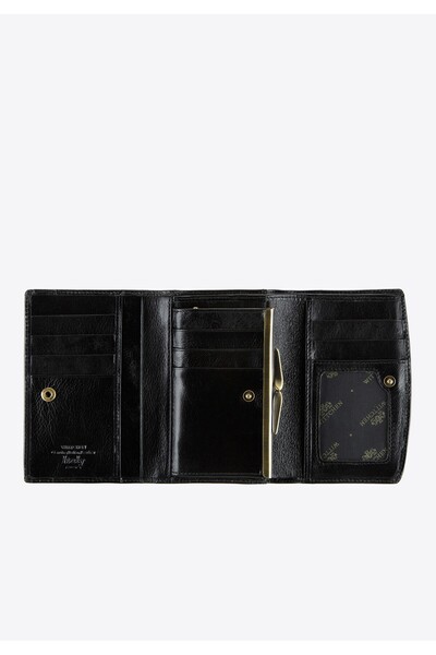 Wittchen Women's Leather Wallet Medium Black Leather