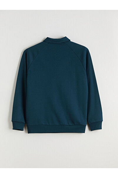 LC Waikiki Ανδρικό χοντρό φούτερ με γιακά πόλο