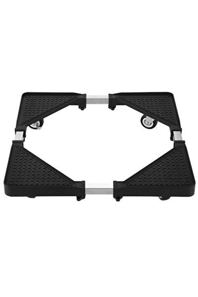 UNİBOX Mobile Support with Wheels, Home Appliances, Capacity 138 KG, Metal PVC, Dimensions 45x45 cm,