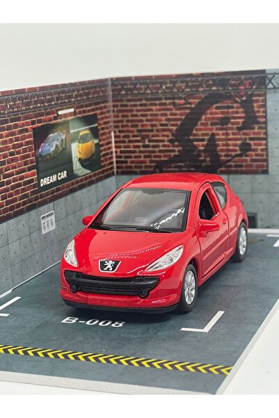 MODEL HEDİYELİK Peugeot 207 Diecast Metal Araba
