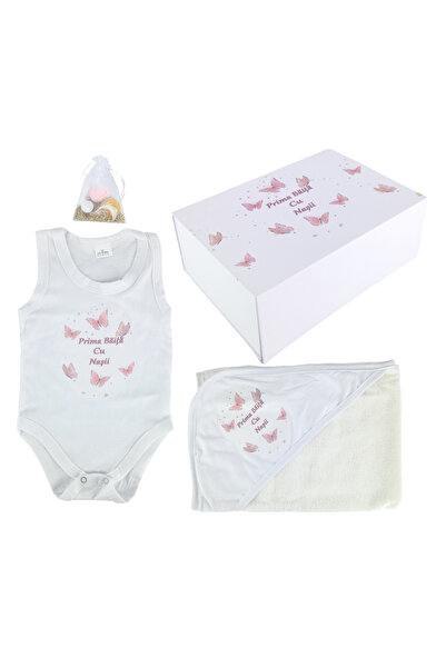 Inovius Trusou Prima Baita, Personalizat cu Mesaj "Prima Baita cu Nasii" Flut...