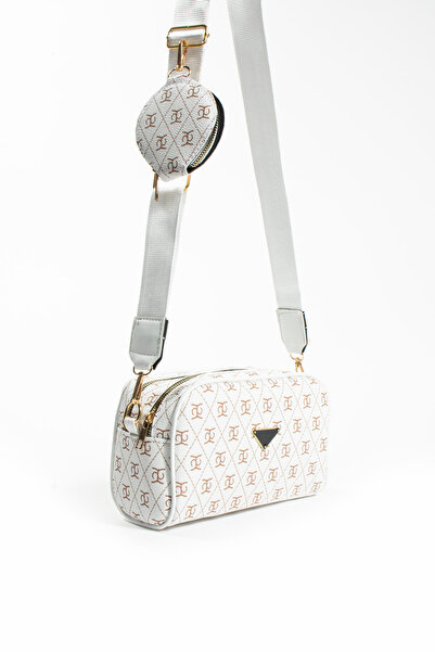 MY VİNTAGE Women's Crossbody Adjustable 2-Compartment Strap Bag