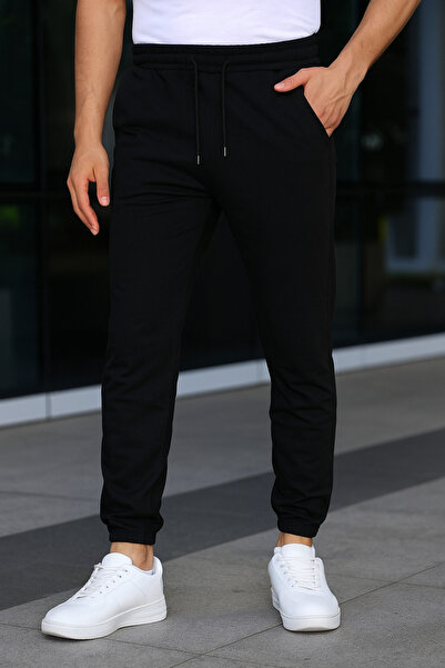 golden toptan Rubber Track Black Sweatpants