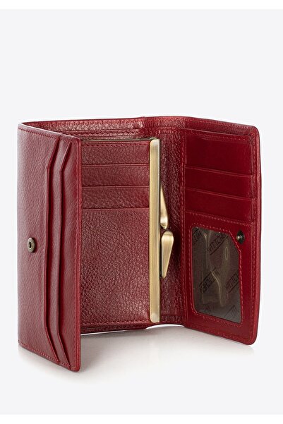 Wittchen Women's Leather Medium Wallet Red Leather