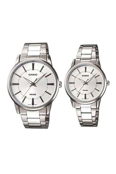 Casio 2-Piece Stainless Steel Analog Watch Set MTP-1303D-7A + LTP-1303D-7A