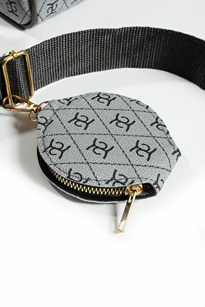 MY VİNTAGE Women's Crossbody Adjustable 2-Compartment Strap Bag