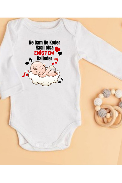 lupi Baby Bodysuit with the Words Written on It Baby Bodysuit