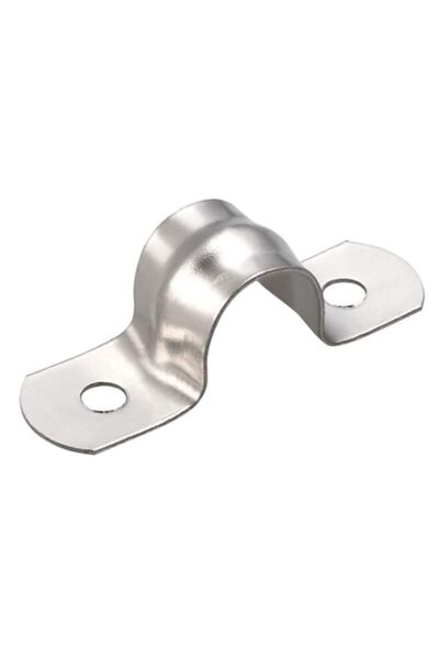 uxcell Pipe Clamp, Resistant Stainless Steel, Diameter 12mm, Sourcing Map
