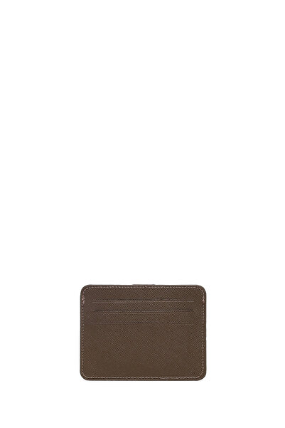 Derimod Men's Mink Leather Card Holder 000A2D3073Cv