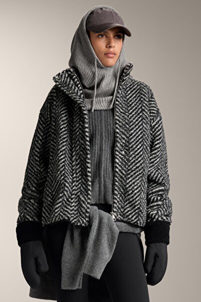 Oysho Padded faux-shearling mittens