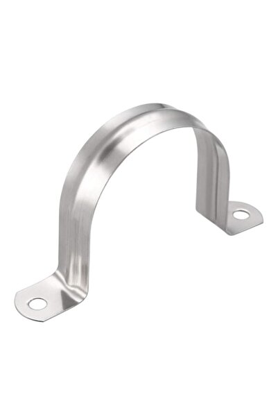 uxcell Rigid Pipe Clamp, Durable, Stainless Steel 304, 60mm, 5 pcs, Sourcing Map