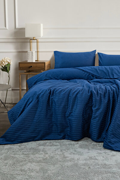 BESTİNA GOLD Cotton Satin Single Duvet Cover Set