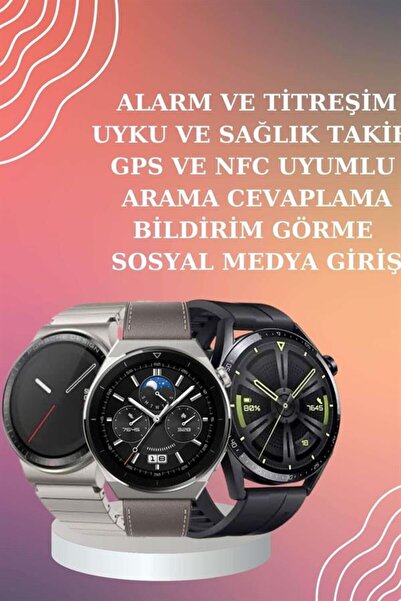 ANC Özellikli Bluetooth Kulaklık ve Amoled Ekran Akıllı Saat Uyku ve Sağlık Ta - TEOLSA3911-5