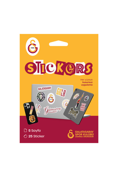 GSStore Galatasaray 25`li Sticker GSST24002