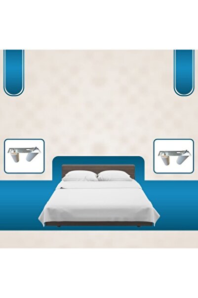 PUTOAHAO Sommiflex Connection Plates, Set of 2 Bed Base Connecting Plates