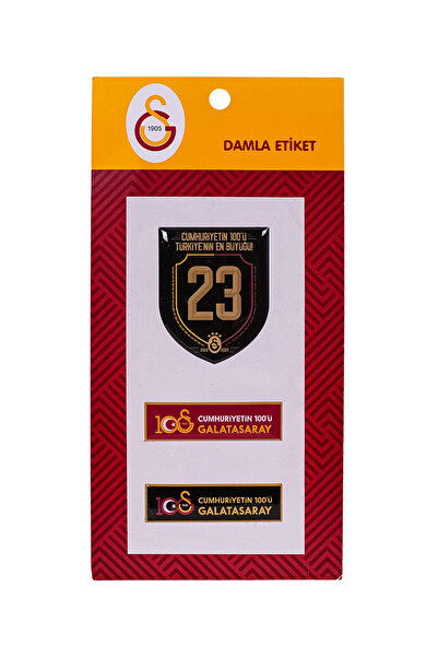 GSStore Galatasaray Damla Etiket 6 Cm 3`lü 576990