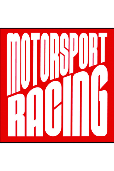 Advantage Motorsport Racing Red Logo Oversized 100% Cotton- Premium Tshirt