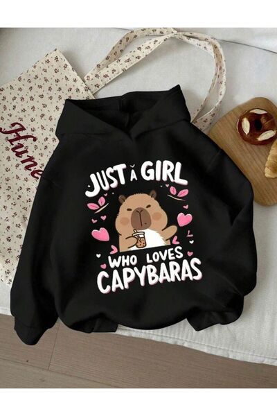 No Plan ЧЕРНА СУИТШЪРТКА С КАПЮШОН ЗА МОМИЧЕТА/МОМЧЕТА