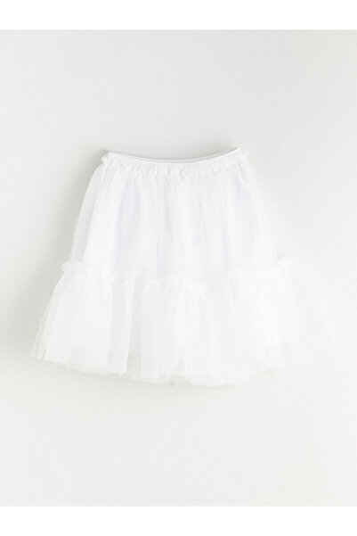 LC Waikiki LCW Kids Beli Lastikli Kız Çocuk Tütü Etek