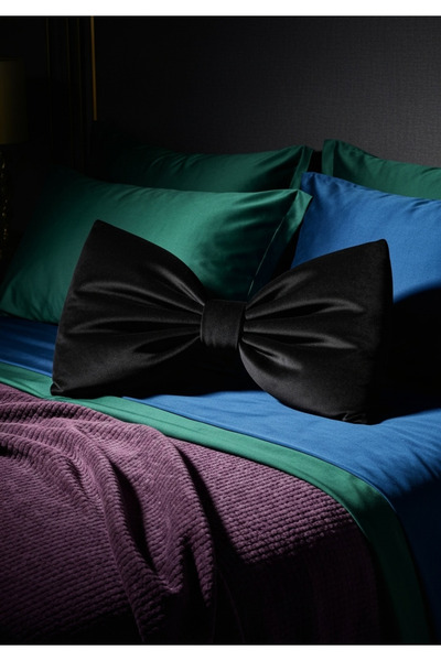 FARCY Velvet XXL Bow Appearance Decorative Pillow Bow Fabric Gift Pillow Throw Pillow Cushion