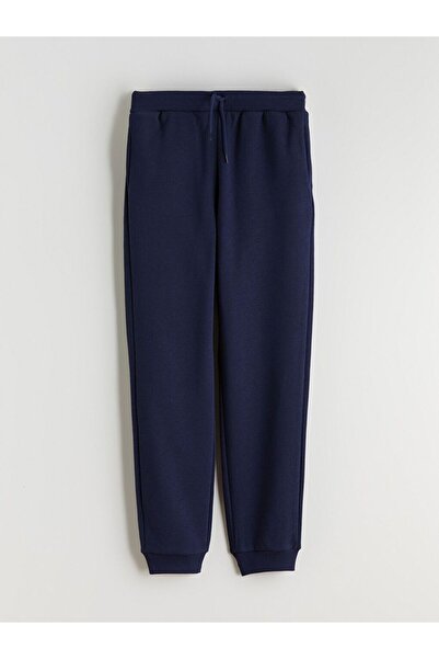 LC Waikiki LCW Kids Pantaloni groși de sport Jogger pentru fete cu talie elas...