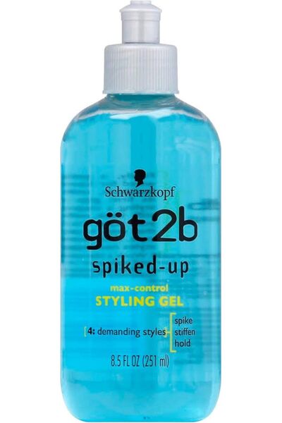 Got2B Spiked-Up Maxed Control Hair Styling Gel, 8.5 oz