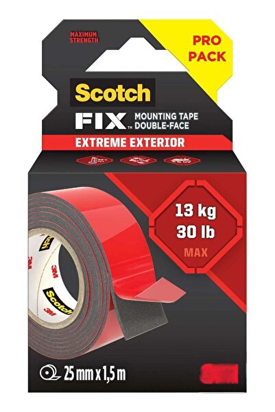 Scotch Strong Mounting Tape Black