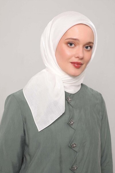 Levidor Λευκό Φουλάρι Φωτεινό