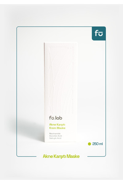 Fü.Lab Akne Karşıtı Krem Maske