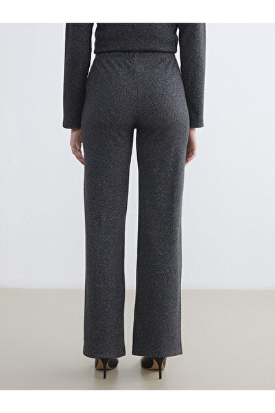 LC Waikiki Wide Leg Women's Trousers with Elastic Waist