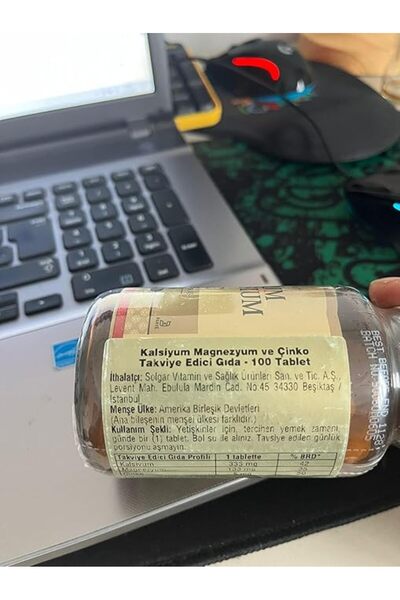 Solgar Kalsiyum Magnezyum + Çinko 100 Tablet