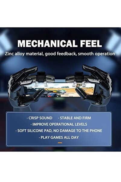 Generic 6-Finger Mobile Game Triggers - Sensitive Shoot/Target for PUBG/Survival Rules