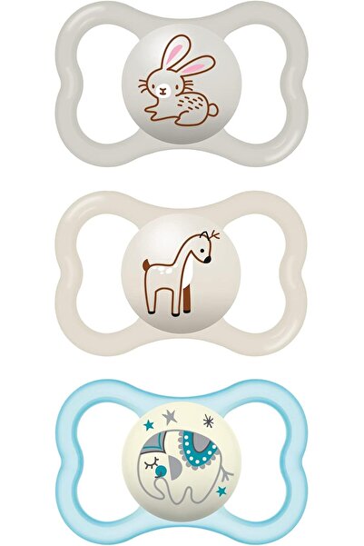 MAM Air Night & Day Baby Pacifier, for Sensitive Skin, Glows in The Dark, Uni...